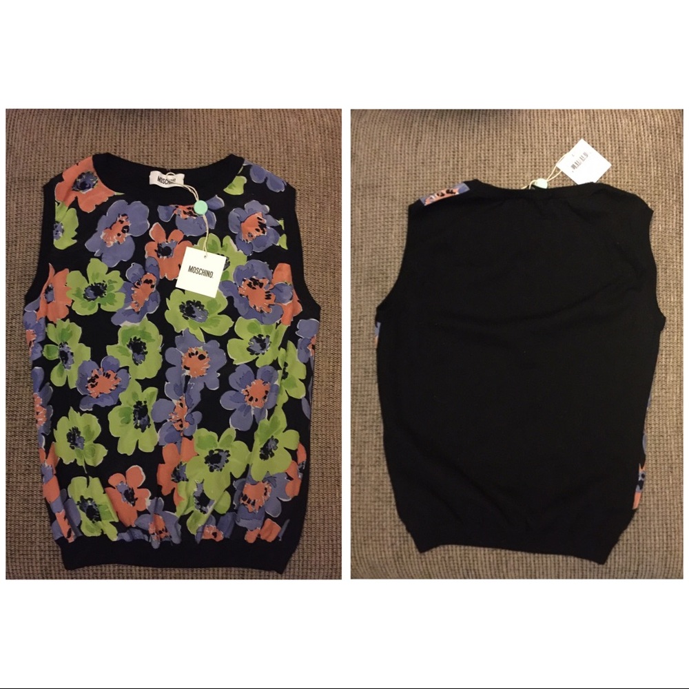 Moschino sleeveless top