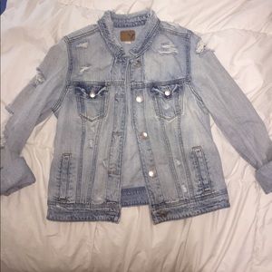 Distressed denim Jacket