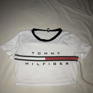 Tommy Crop Top