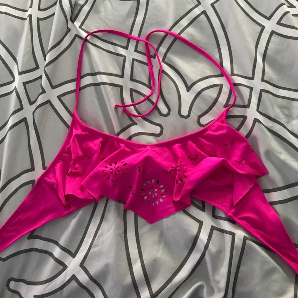 cute pink bikini top