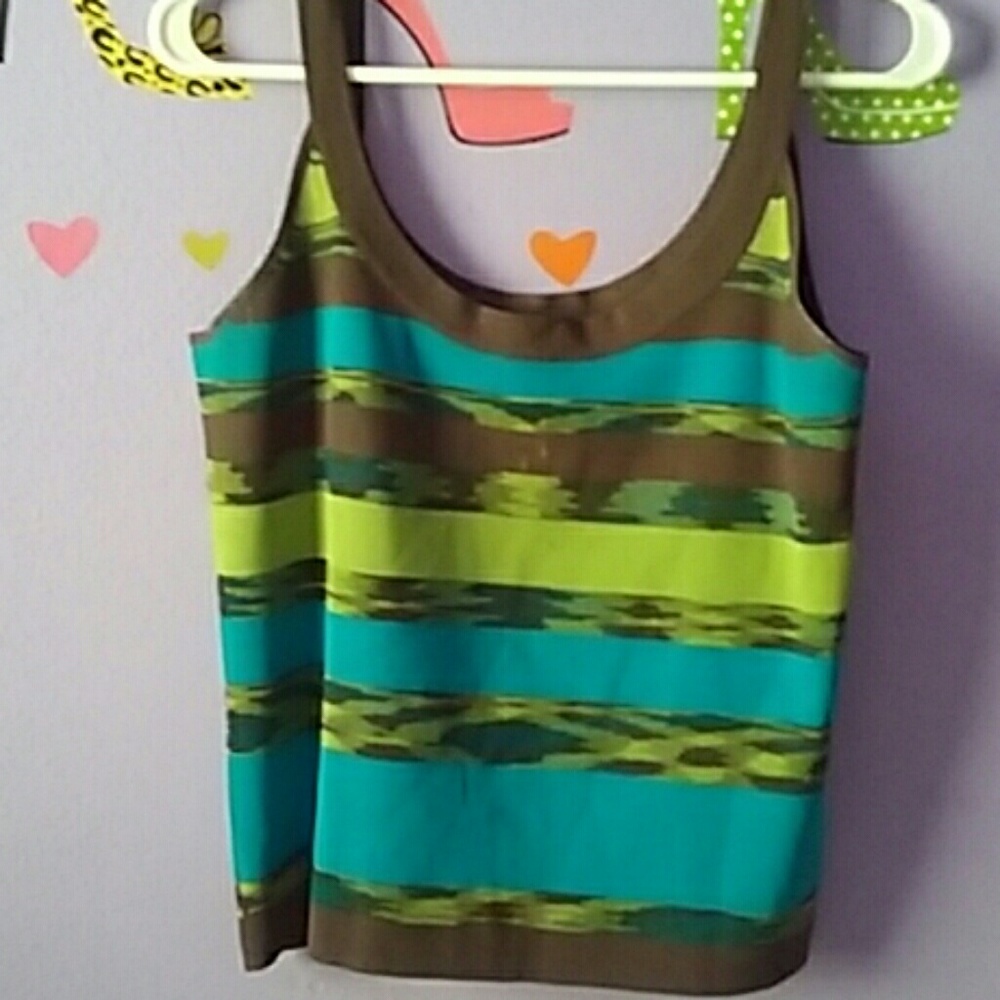 Aztec sweater tank top