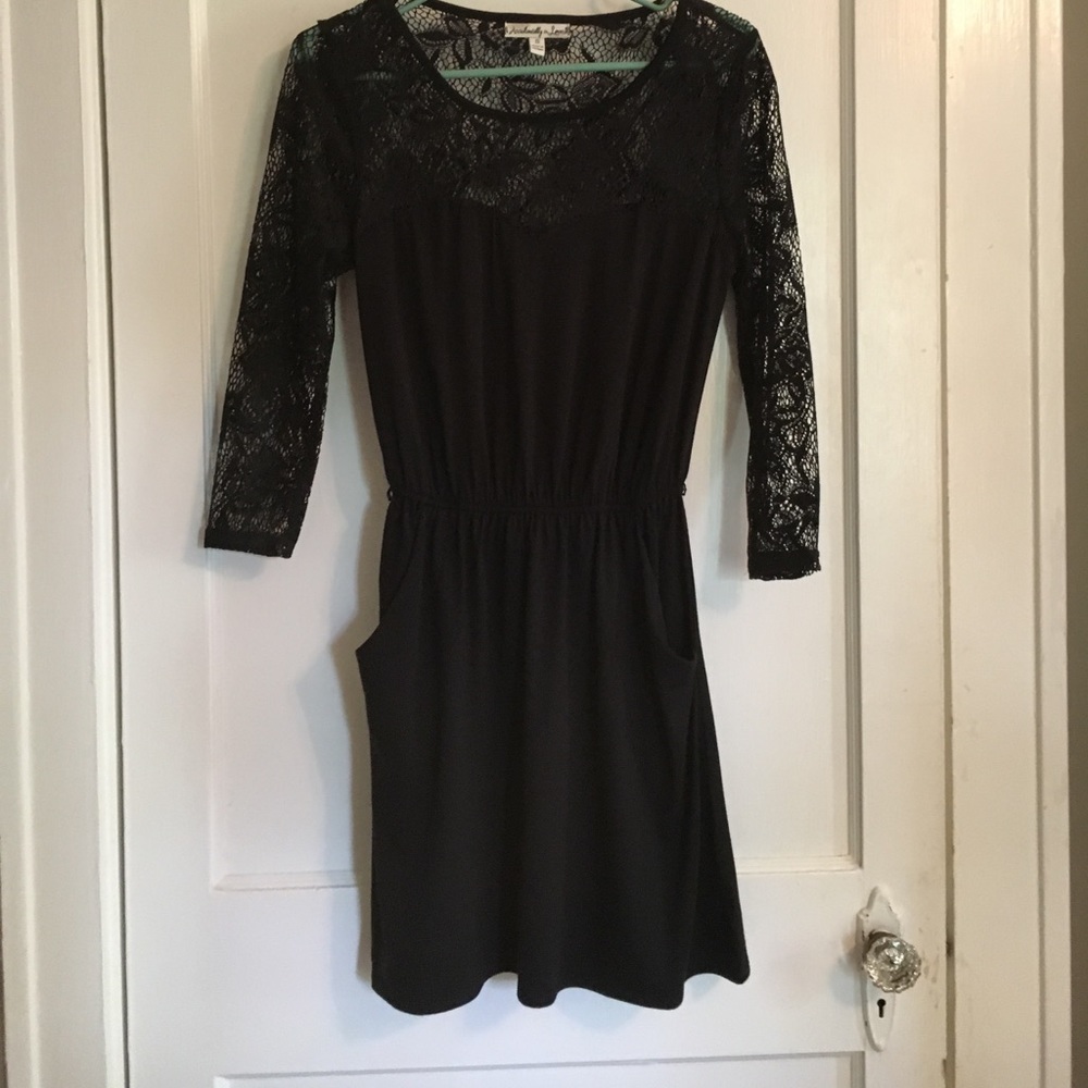 Little black dress with pockets