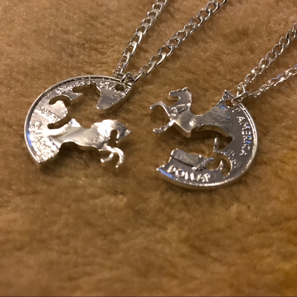 BFF Horse Necklaces
