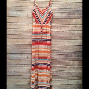 Striped Maxi Dress