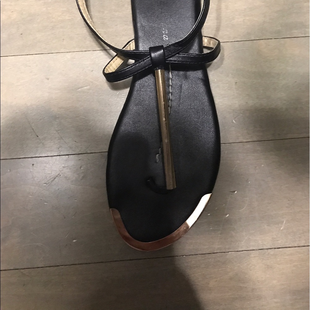 Black sandals
