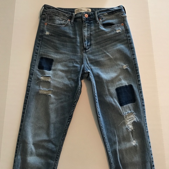 Abercrombie & Fitch Denim - A&F Super Skinny high rise jeans