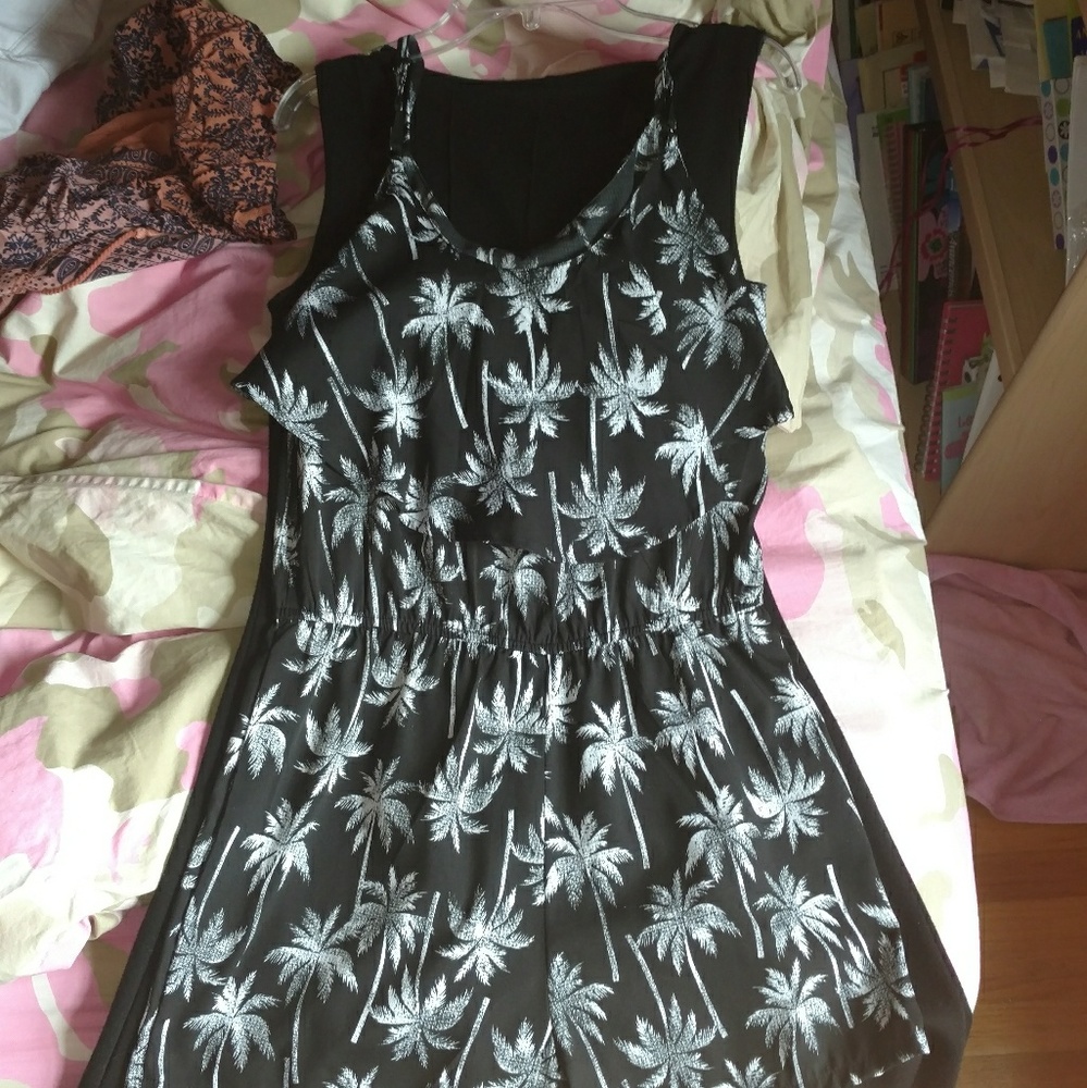 Palm Tree Romper