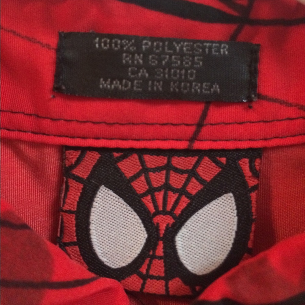 Marvel Comics Spider-Man Shirt Size Medium 12-14 - Picture 3 of 6