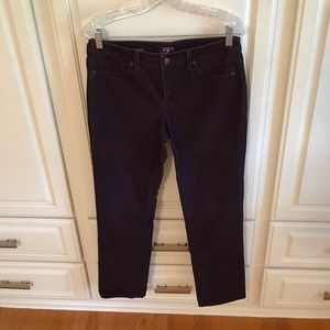 Ann Taylor Loft Corduroy Purple Jeans
