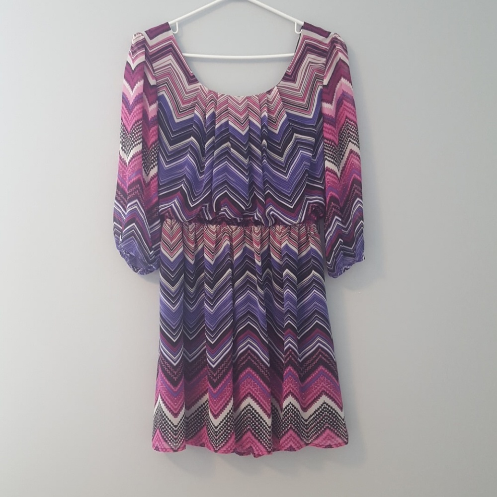 Three Pink Hearts Dress