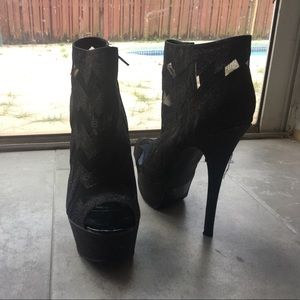 Black booties