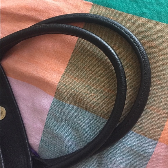 Tory butch perforated logo classic black tote - Picture 7 of 8