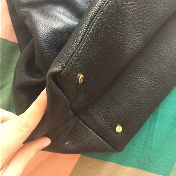 Tory butch perforated logo classic black tote - Picture 8 of 8