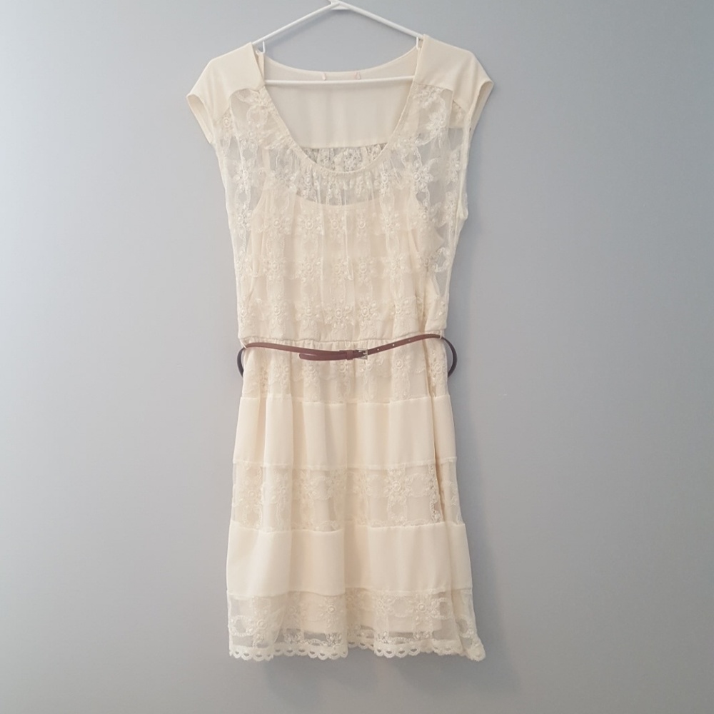 Candie's Cream Dress