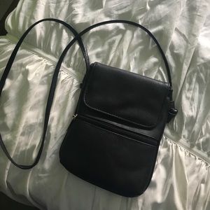Black crossbody bag