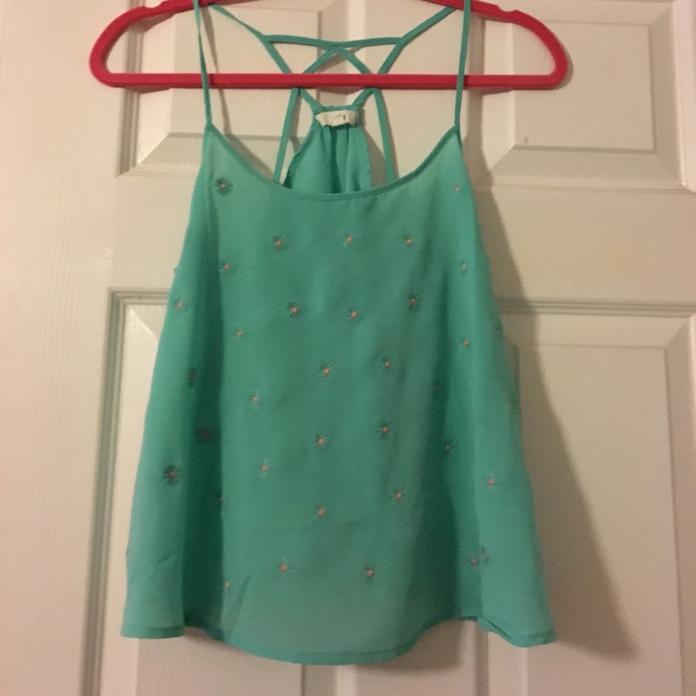 Teal tank