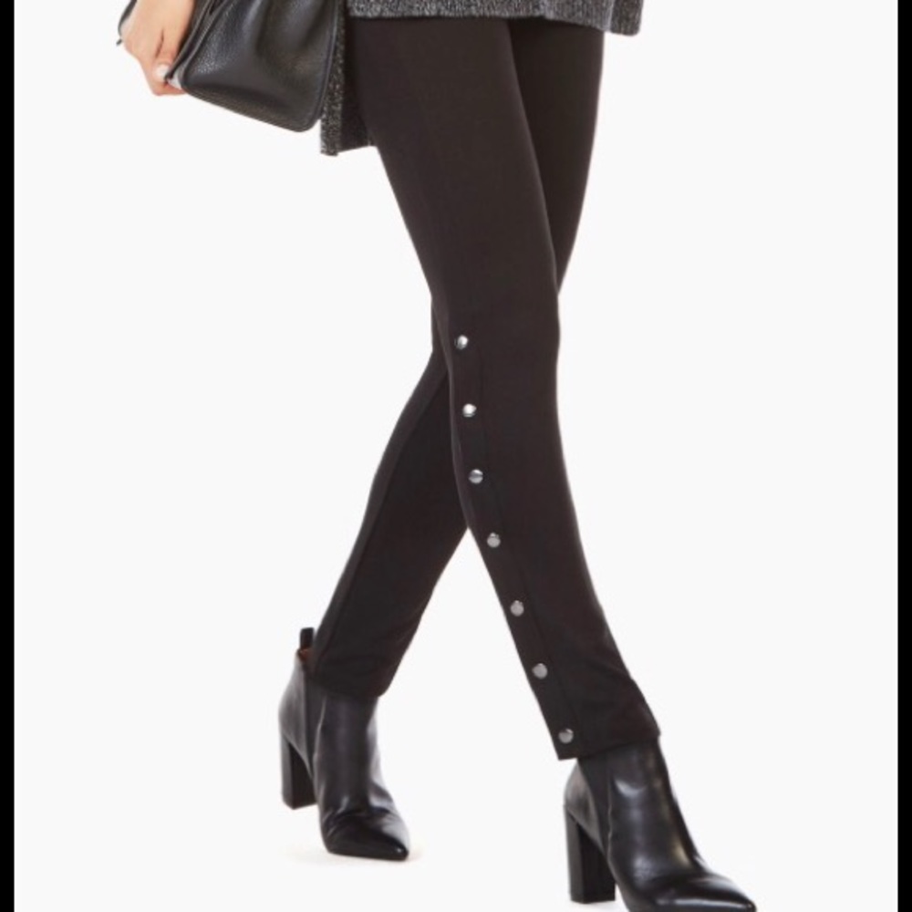 Bcbg Maxazria Bobby Snap Side Leggings