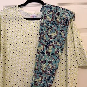 LulaRoe Irma and TC leggings