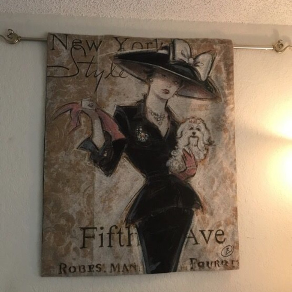 NY Socialite Fine Art Hanging Tapestry