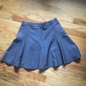 BCBG Grey A-line Skirt