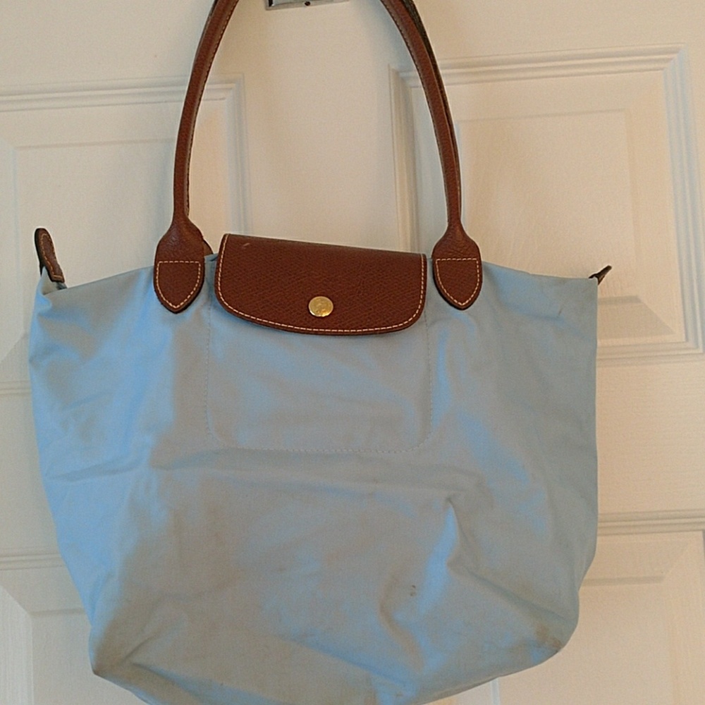 Baby blue longchamp