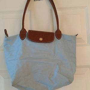 Baby blue longchamp