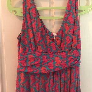Lilly Pulitzer seahorse maxi medium