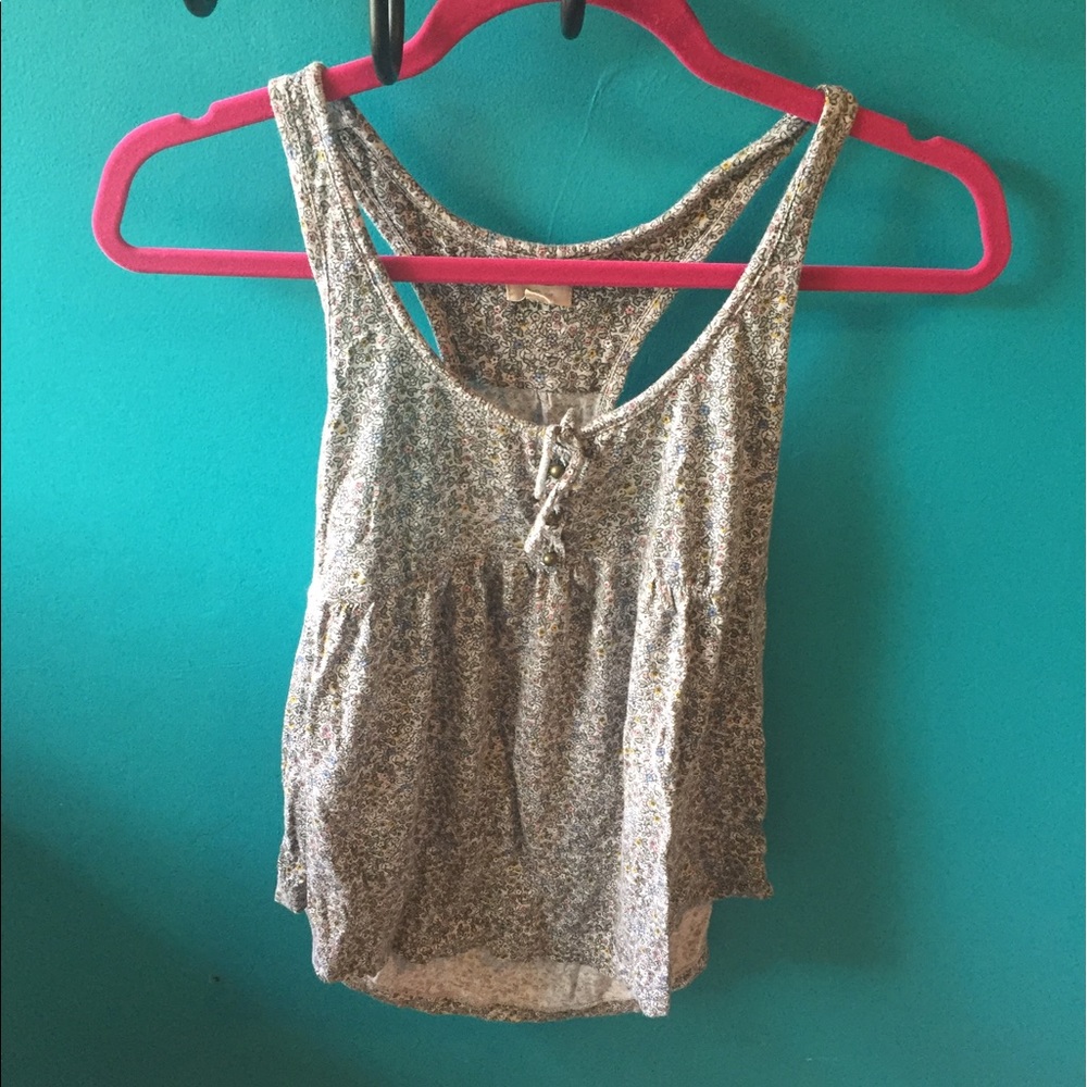 Aerie floral tank top