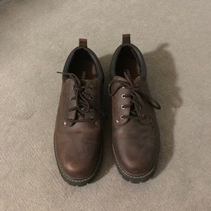 Skechers 'Leather Upper' casual oxford lace up