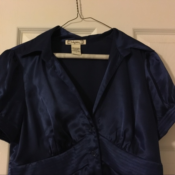 Navy button down - Picture 2 of 2