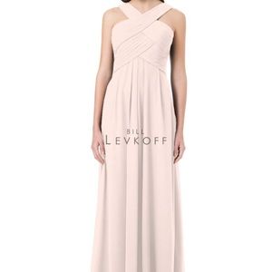 Bill Levkoff Bridesmaid Dress 1218 Petal Pink 18