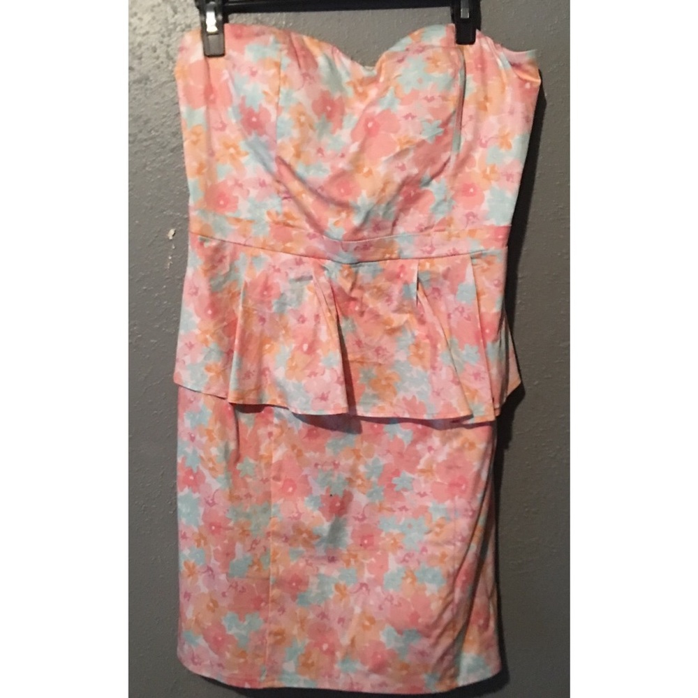 Flowered Print Dress