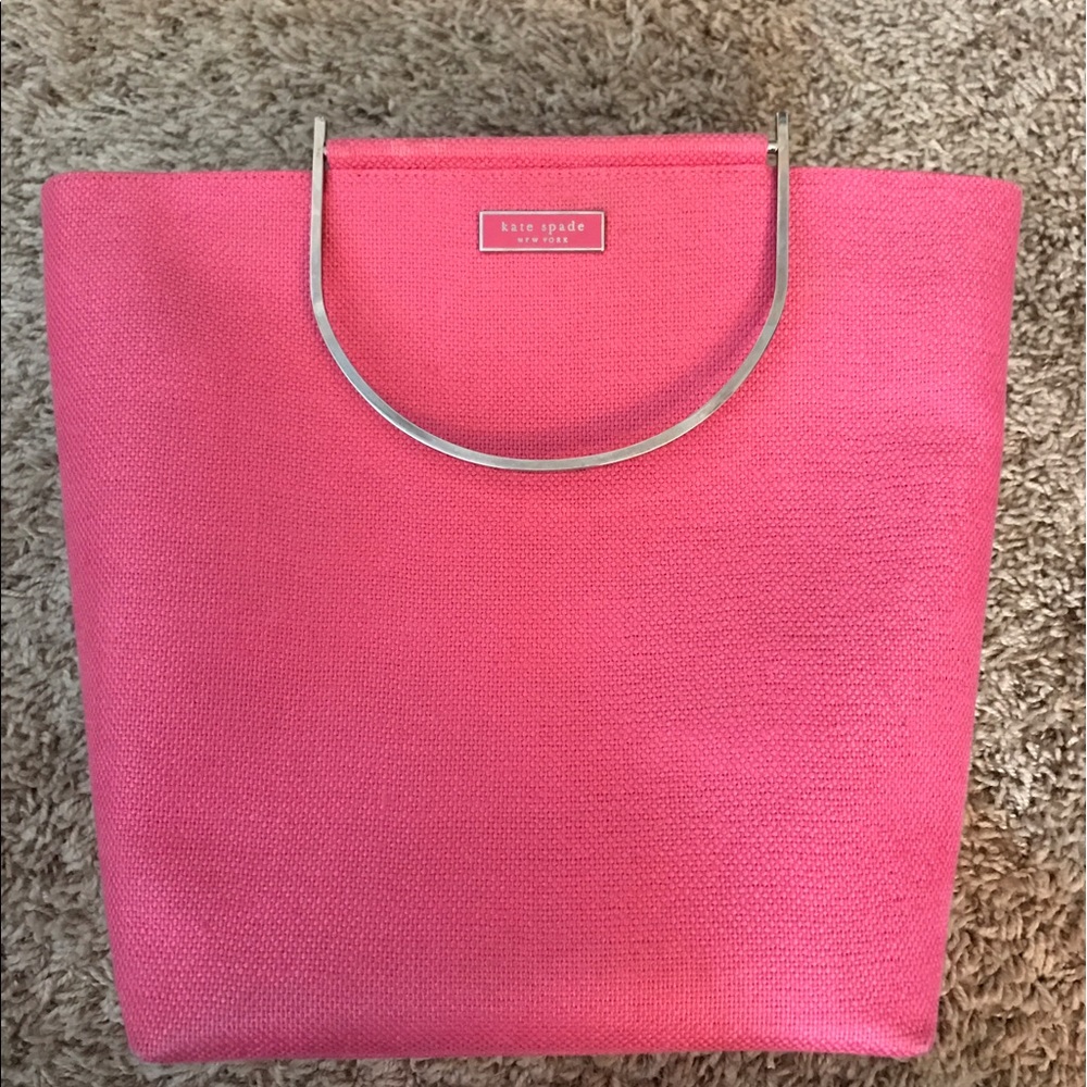 Katie Spade Palm Beach Pink Tote Bag