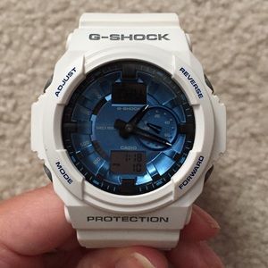 G-shock white watch