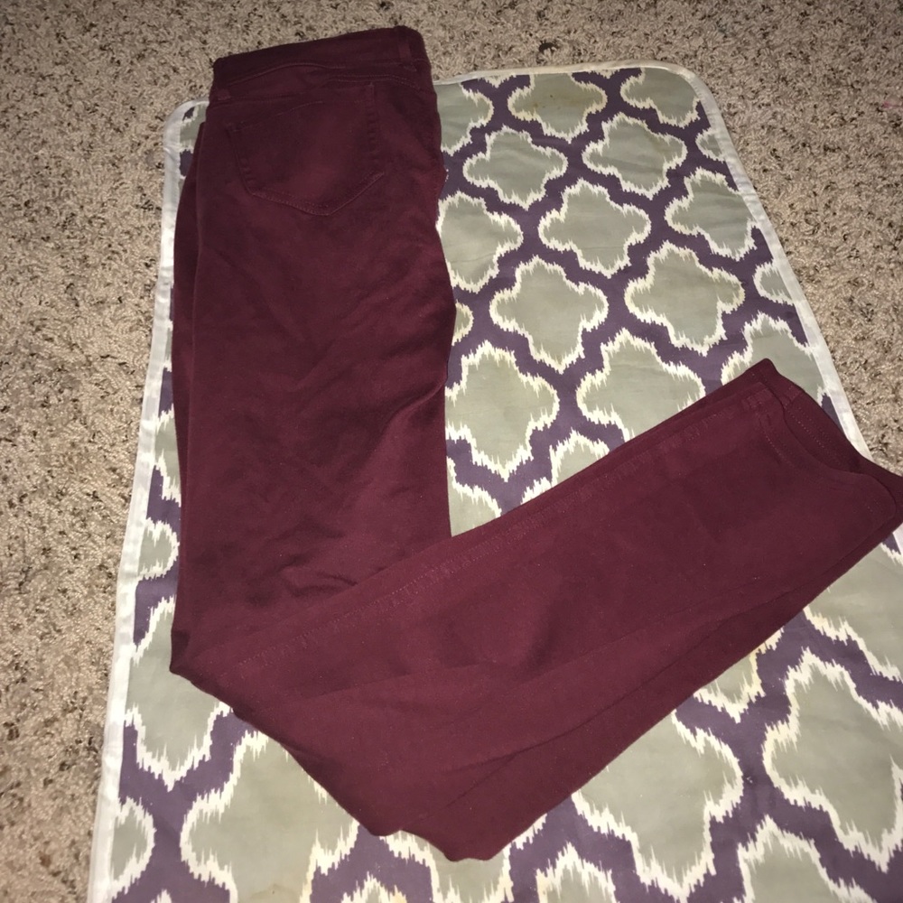 Red pants