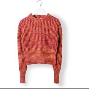 Acne Lia twist cotton knit sweater