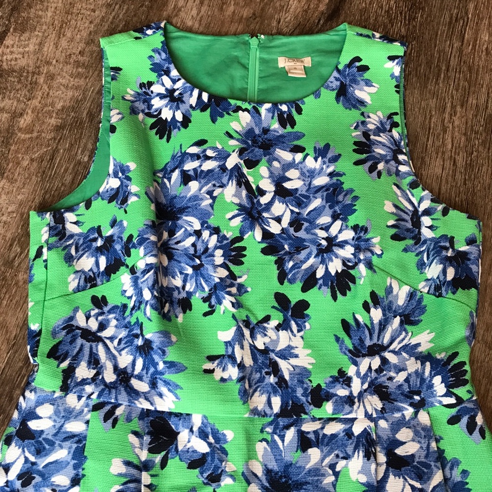 J. Crew Photo Floral Dress