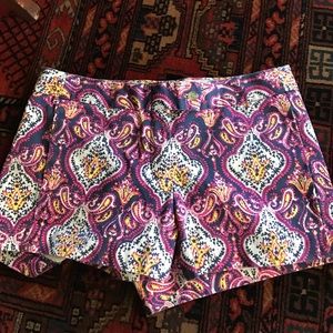 Jcrew pattern shorts