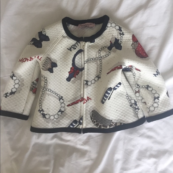 Monnalisa Bebe Italy 3 piece outfit 6 months - Picture 2 of 4