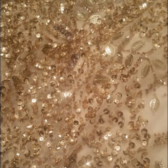 Strapless Beaded Scala Dress 48685 - Picture 3 of 3