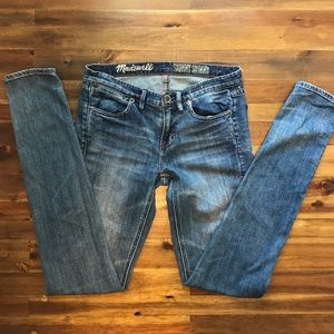 Madewell Skinny Blue Jeans