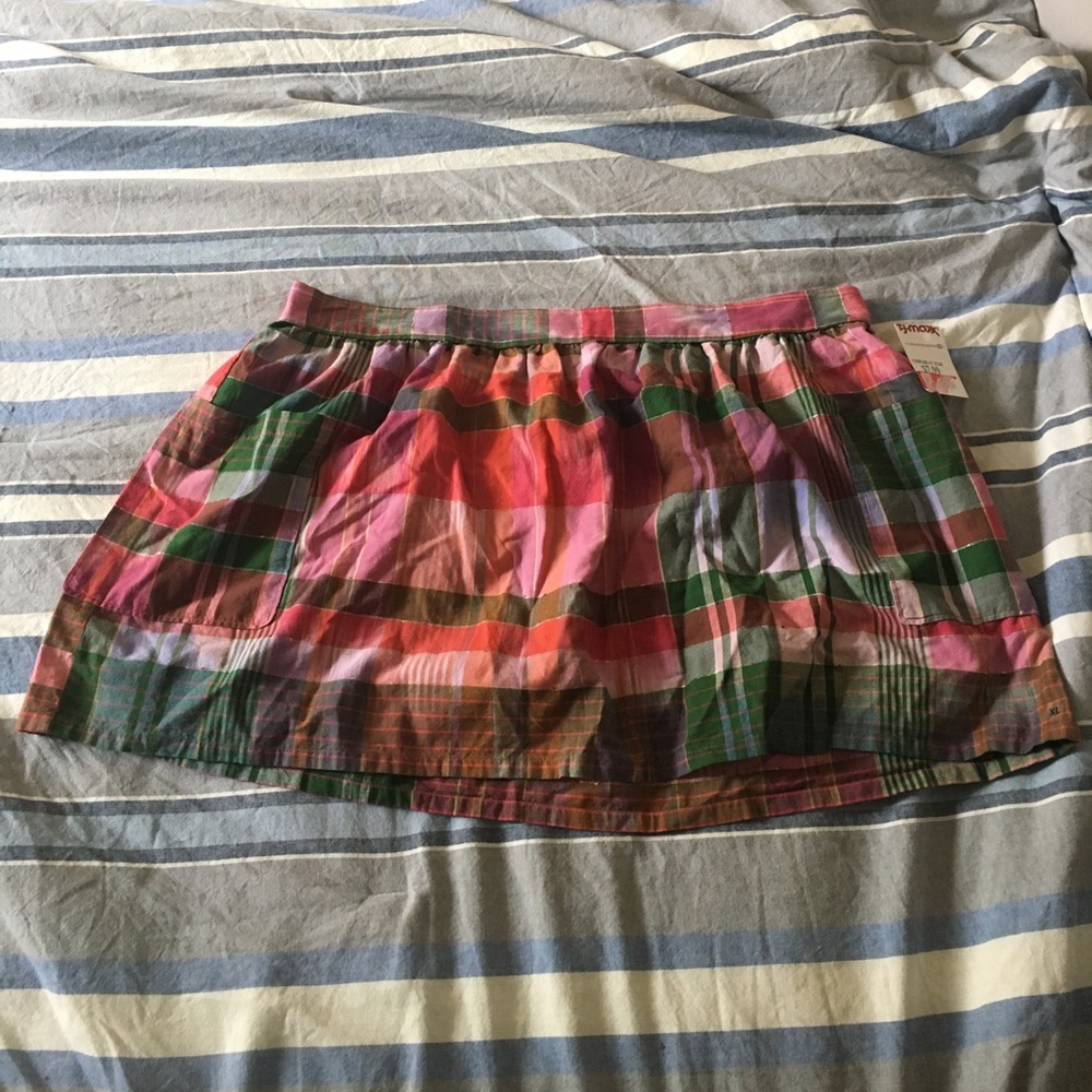 Aerie Mini Plaid Skirt