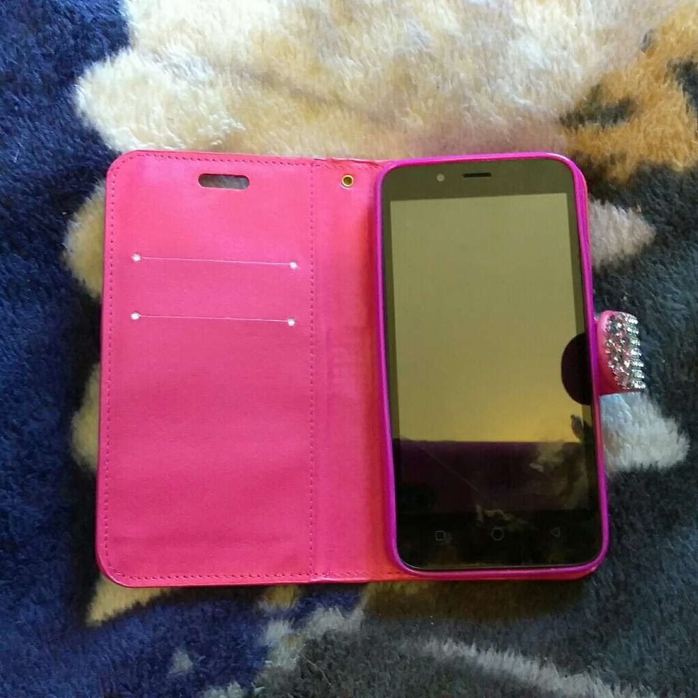 Coolpad catalyst cell phone with wallet case - Picture 3 of 4