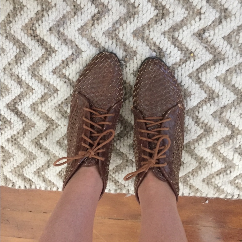 Leather booties
