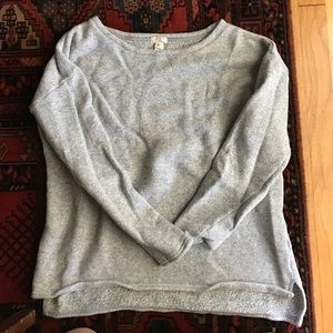 Jcrew medium grey warm sweater