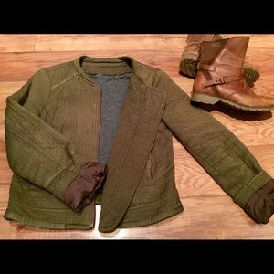 Dark green jacket