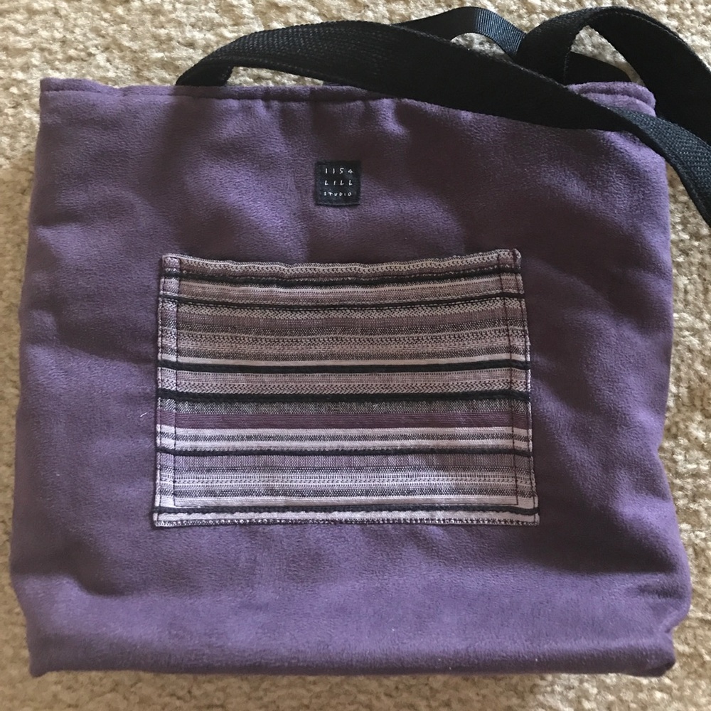 REVERSIBLE 1154 Lill purse purple brown