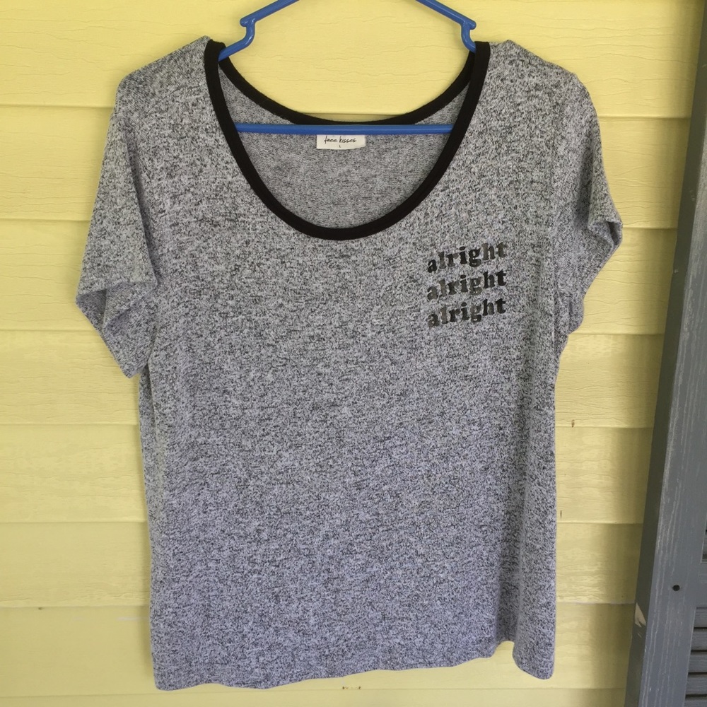 Gray t-shirt