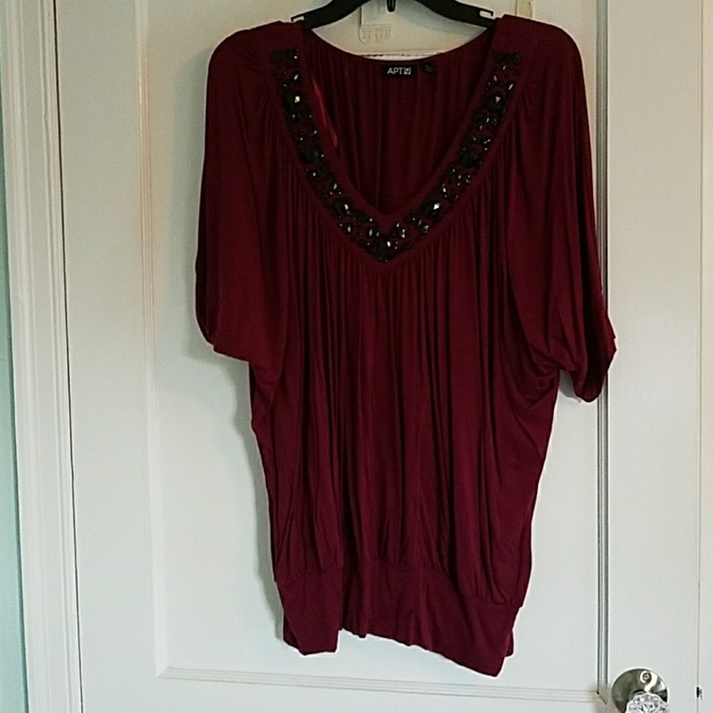 Maroon color Apt. 9 Shirt