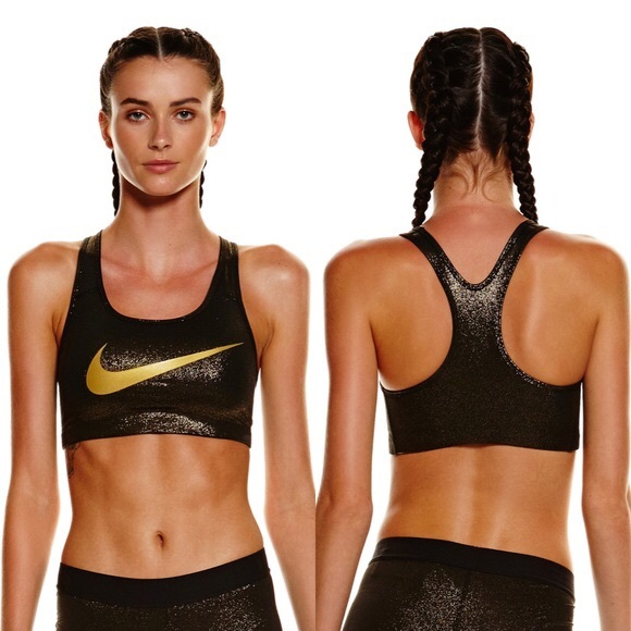 5 off Nike Other Nike Pro Gold Sports Bra NWT from Katrina's closet